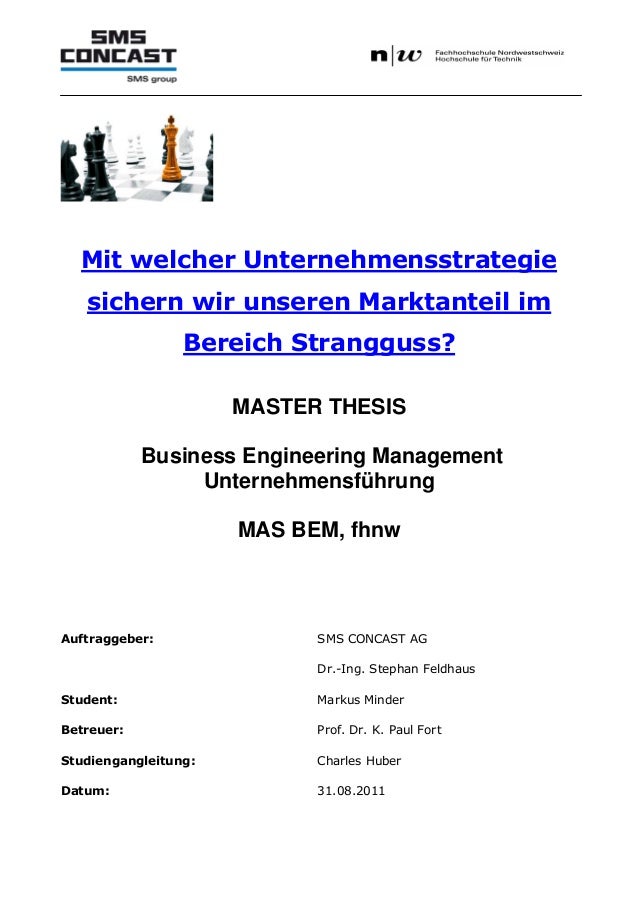master thesis unternehmensstrategie master thesis unternehmensstrategie